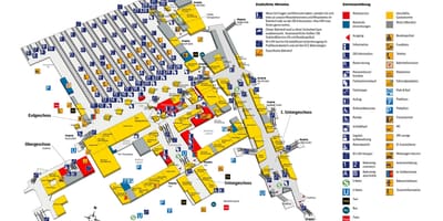 Mníchov hbf platformu mapu