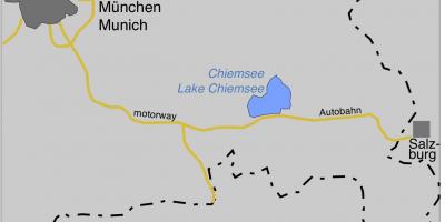 Mapa ofmunich jazier 