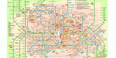 Mníchov verejná doprava mapu